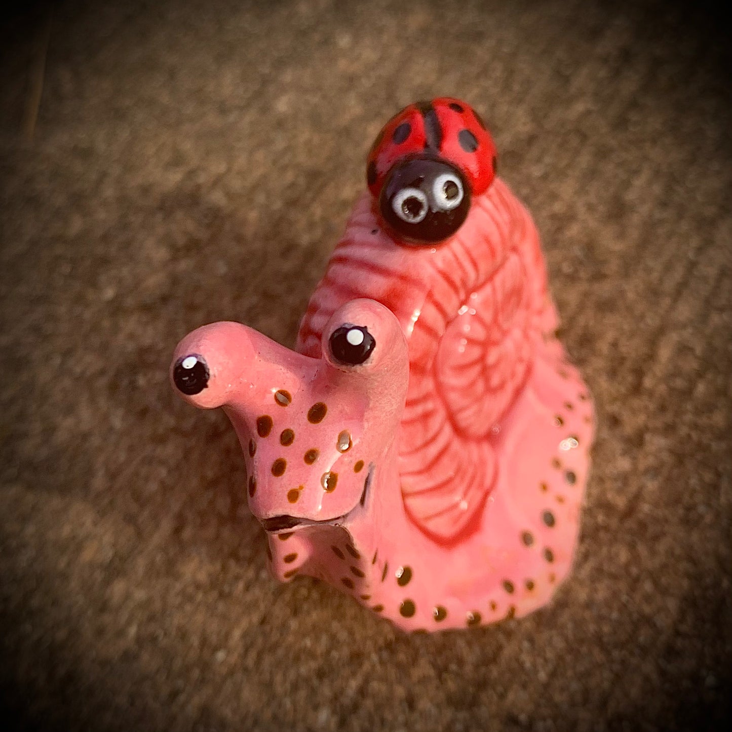 Snails with Ladybug