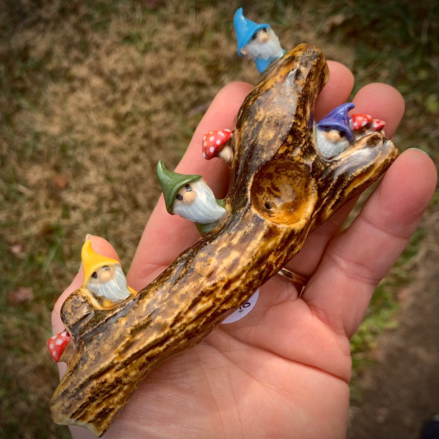 Whimsical Gnome Pipe