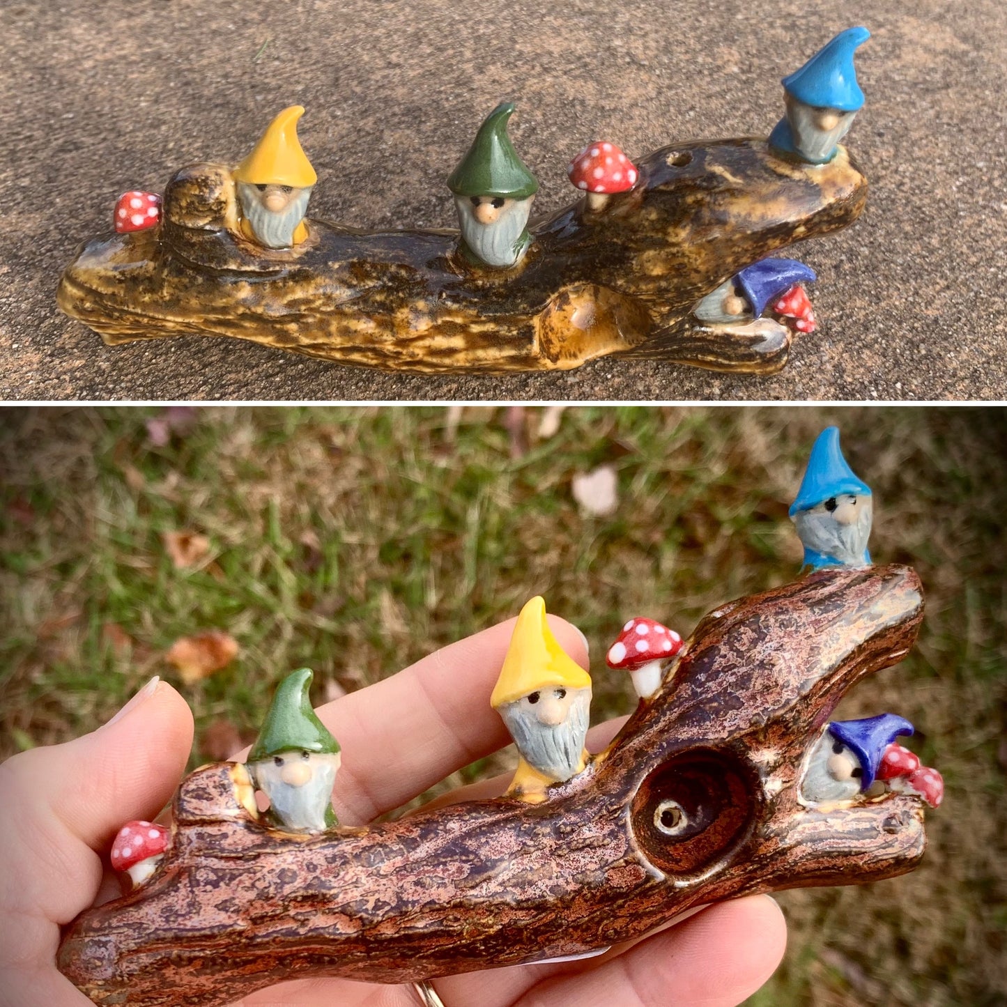 Whimsical Gnome Pipe