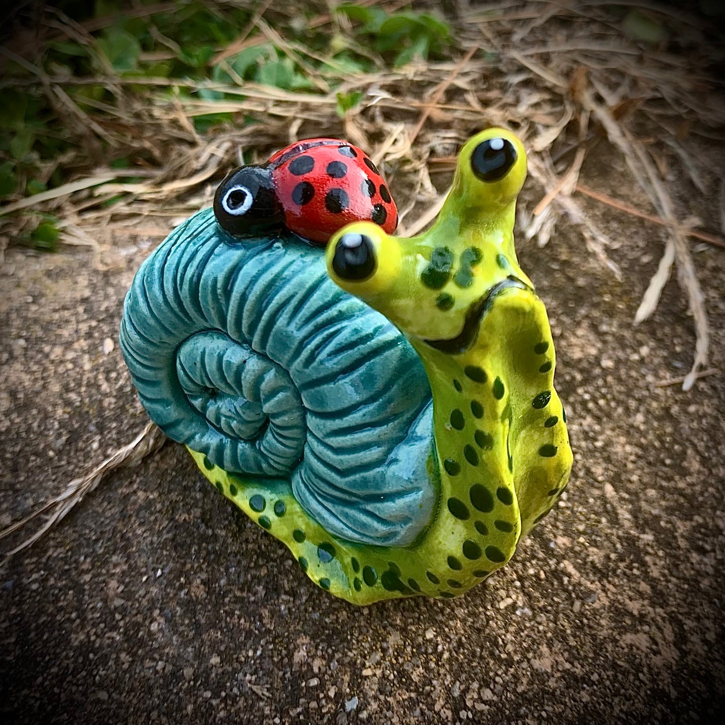 Snails with Ladybug