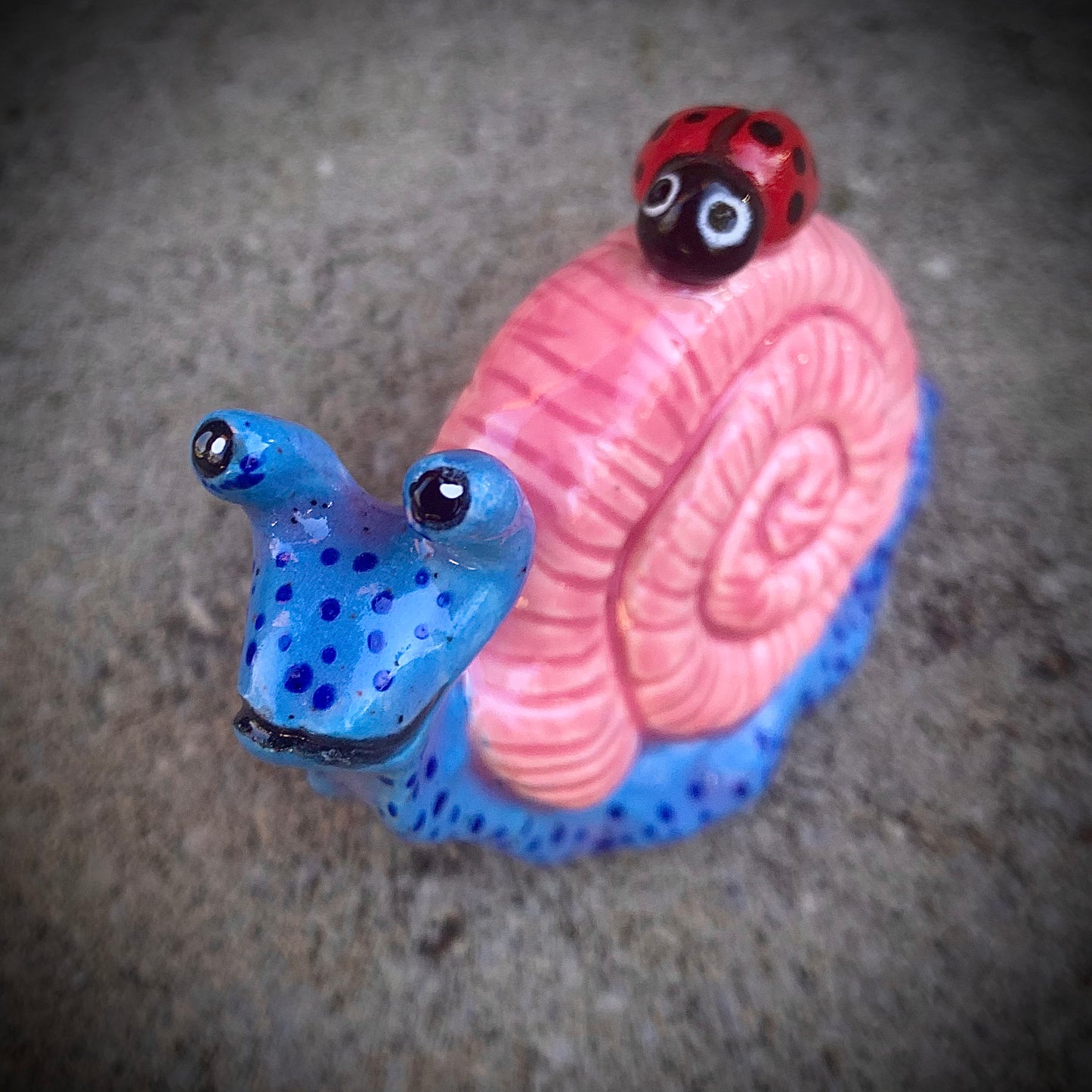 Snails with Ladybug