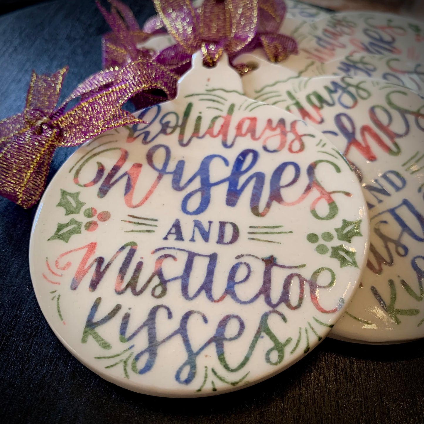 Holiday Wishes and Mistletoe Kisses