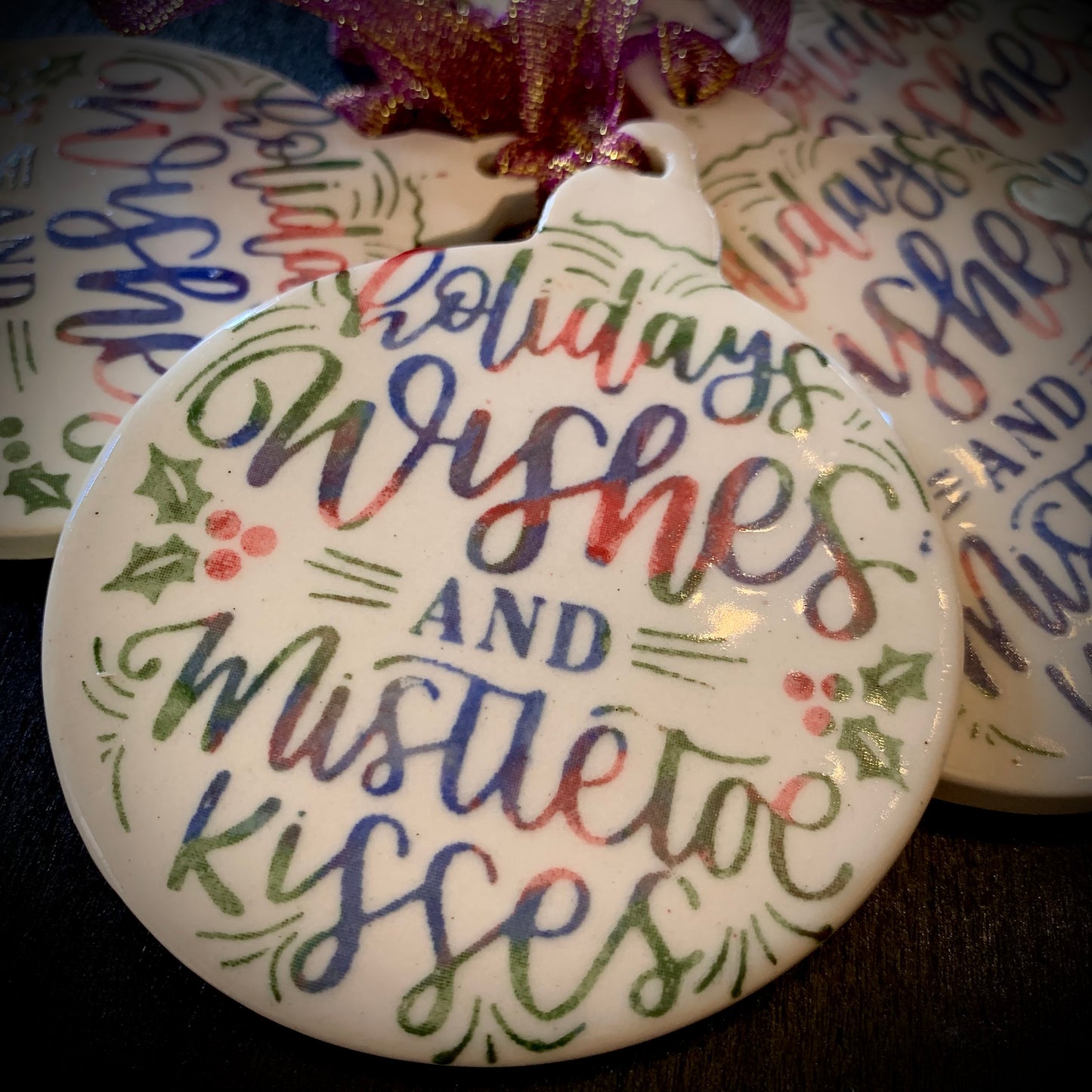 Holiday Wishes and Mistletoe Kisses