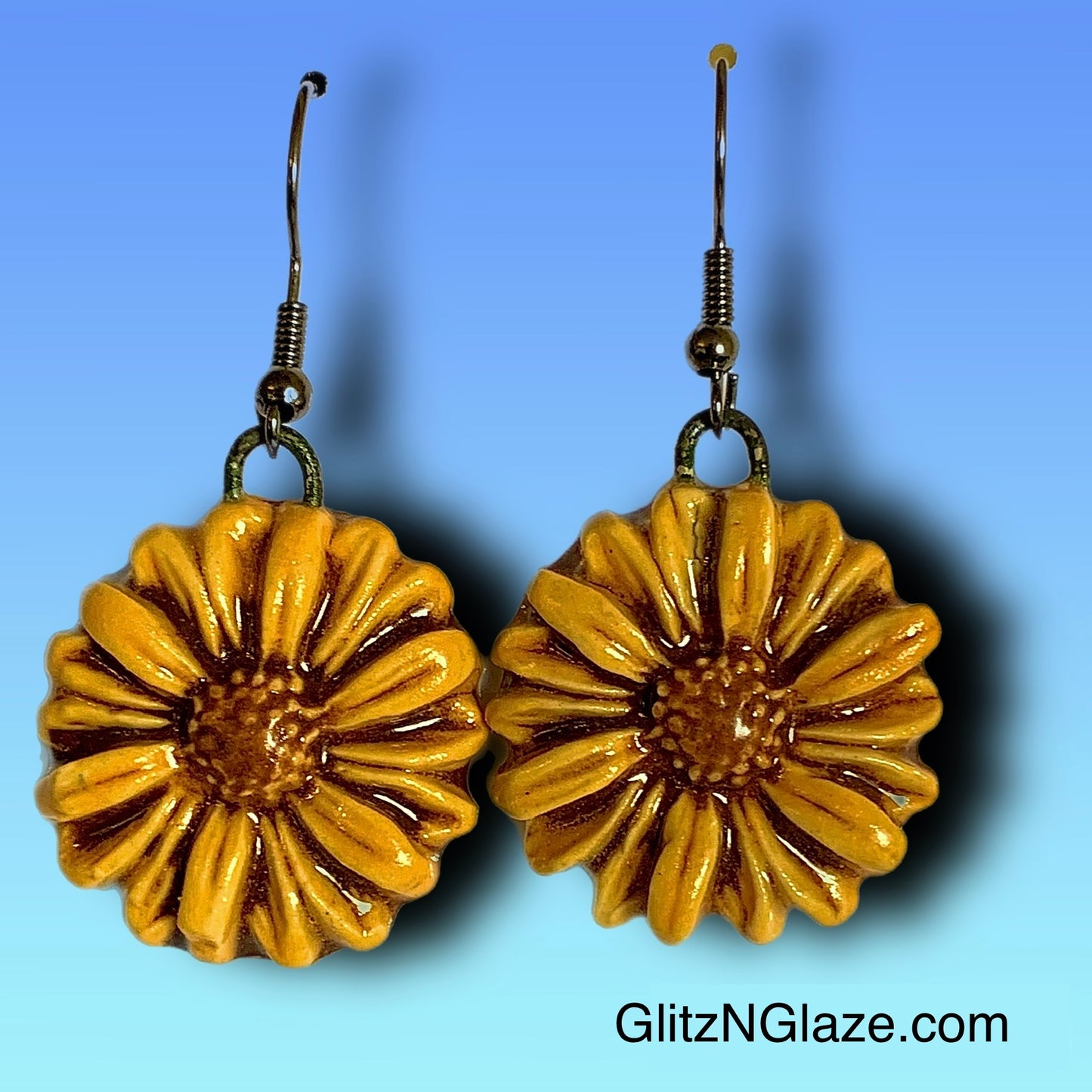 Sunflower Daisy Earrings