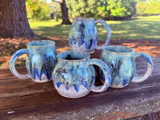 Mermaid Lagoon Stoneware Mugs
