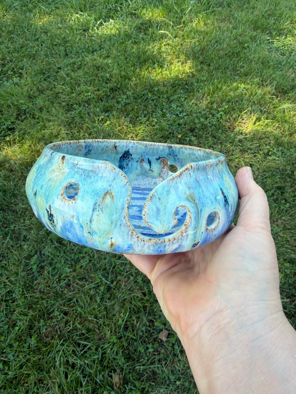 Mermaid Lagoon Yarn Bowl