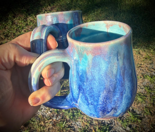 Fantasy Vibes Wheel Thrown Mug