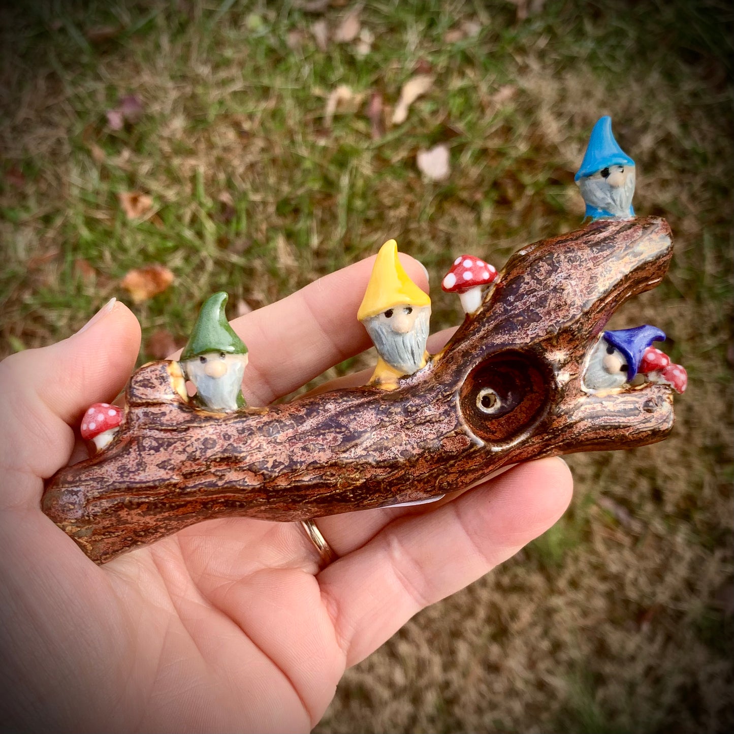 Whimsical Gnome Pipe