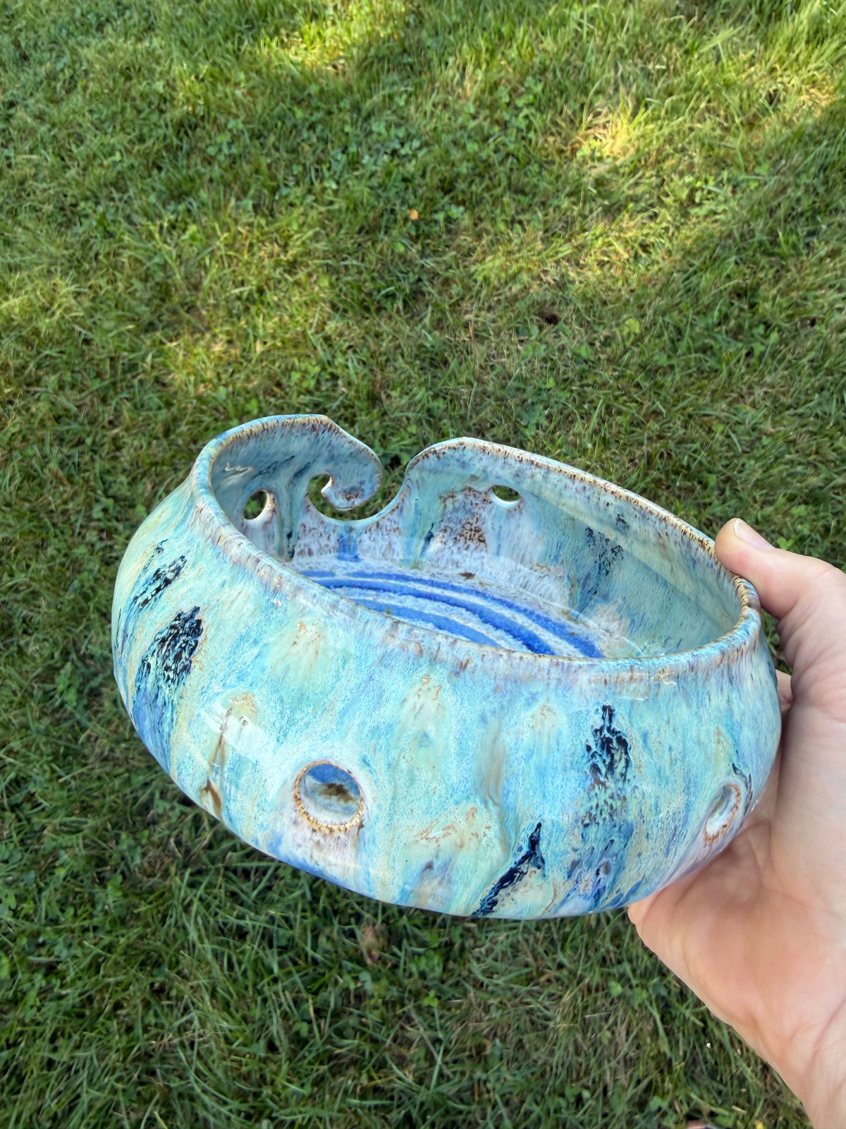 Mermaid Lagoon Yarn Bowl