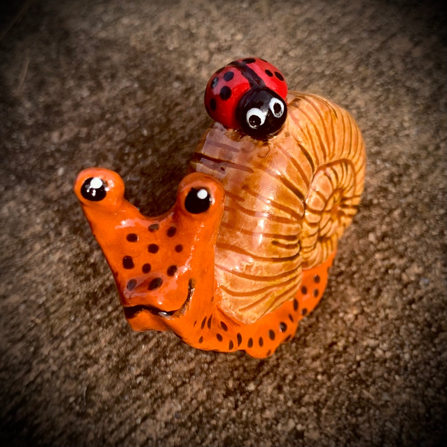 Snails with Ladybug