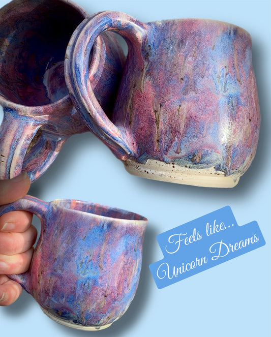 Fantasy Vibes Wheel Thrown Mug