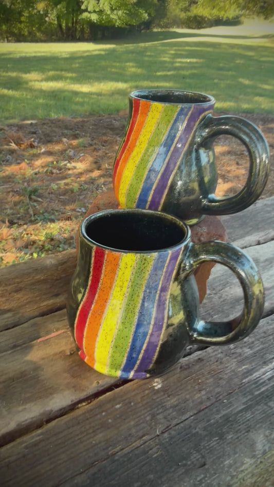 Rainbow Mugs