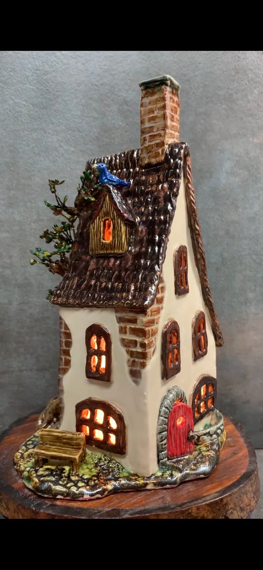 Three Story Lighted Chalet