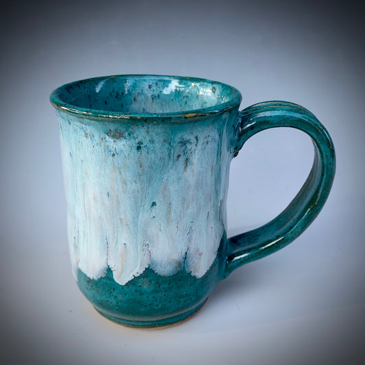 Turquoise Stoneware Mug