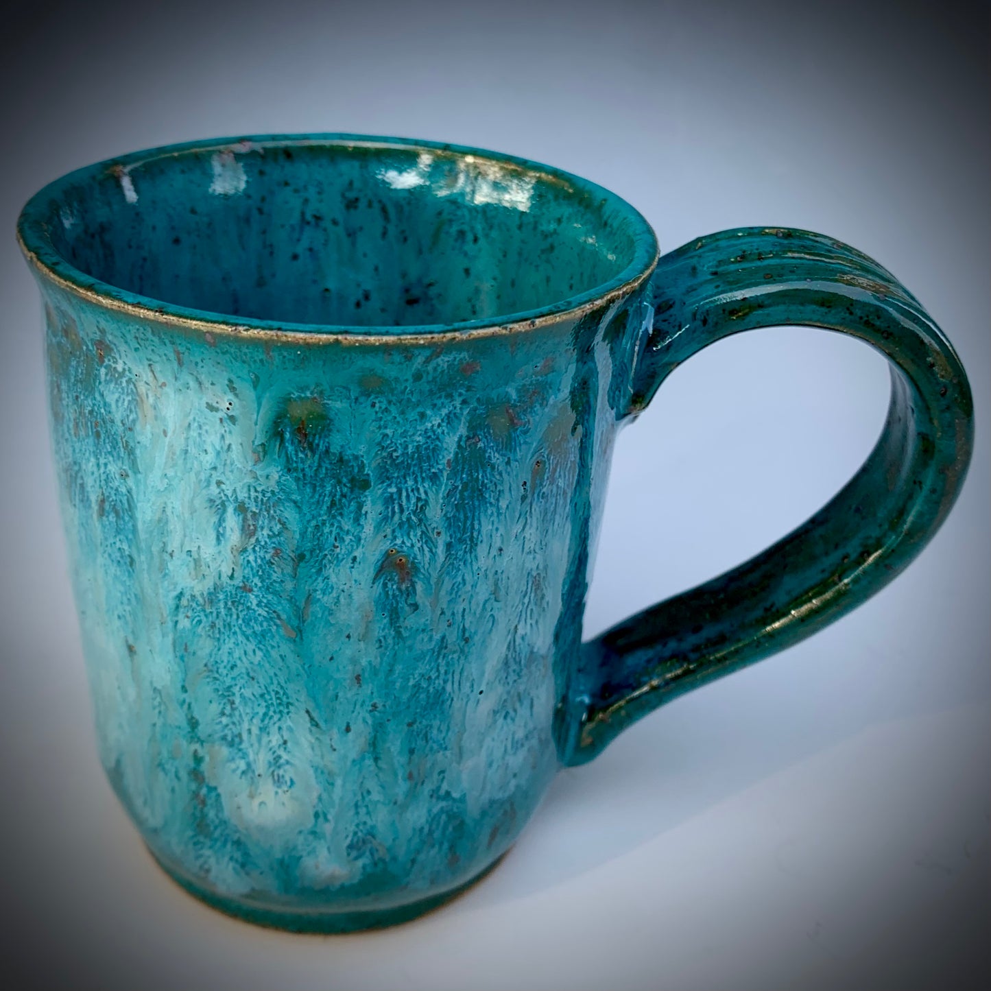 Turquoise Stoneware Mug