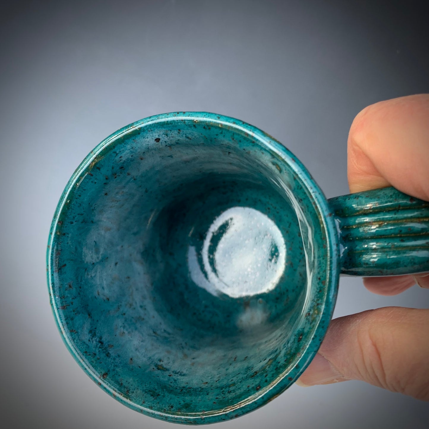 Turquoise Stoneware Mug