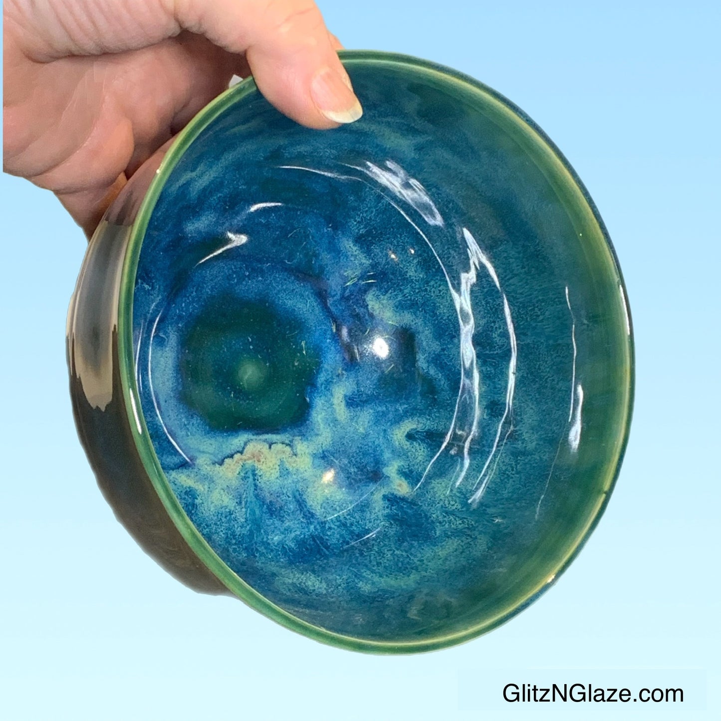 Medium Size Green Bowl